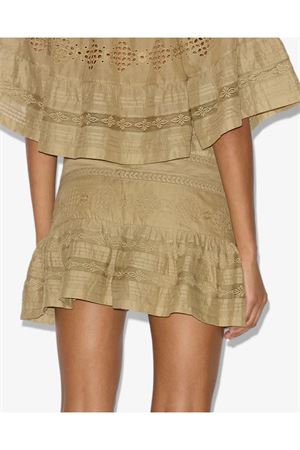 Darine elaborate cotton voile mini skirt MARANT ÉTOILE | JU0289FAC1J15E67LK